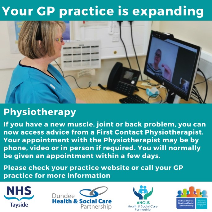 PCS - Your GP Practice is expanding - Physiotherapy D